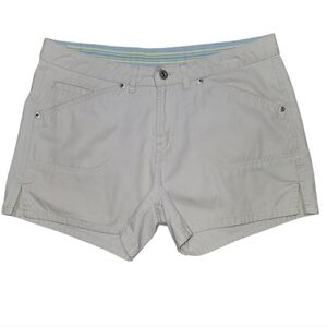 Arizona Vntg Khaki Chino Shorts Junior Sz 9 Mid-rise Beach Preppy Retro Vacation